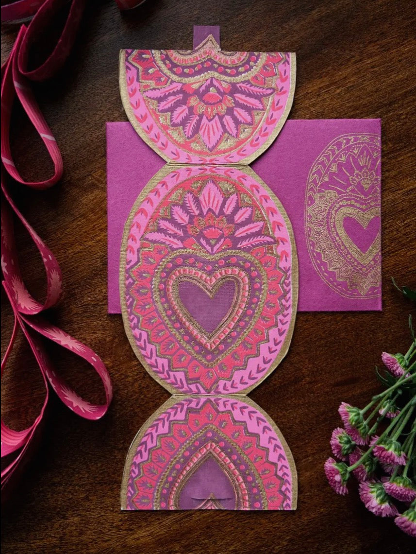 Heart of Feathers Card