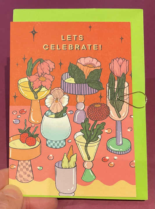Let’s Celebrate Greeting Card