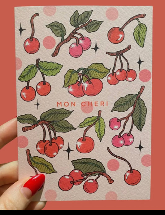 Mon Cheri Love Greeting Card