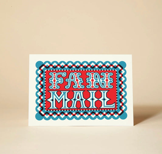 Fan Mail Greetings Card