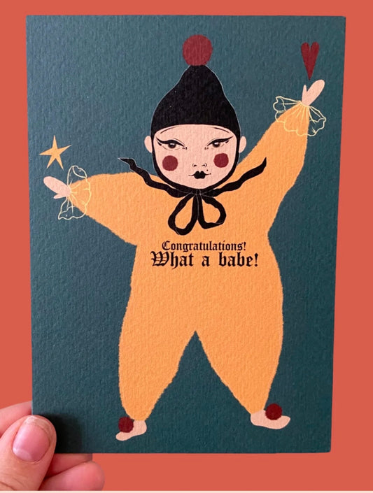 What a Babe Card