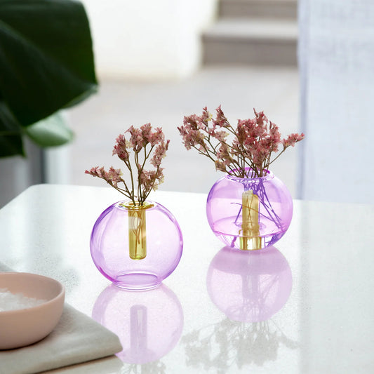 Bubble Vase Mini - Lilac/peach