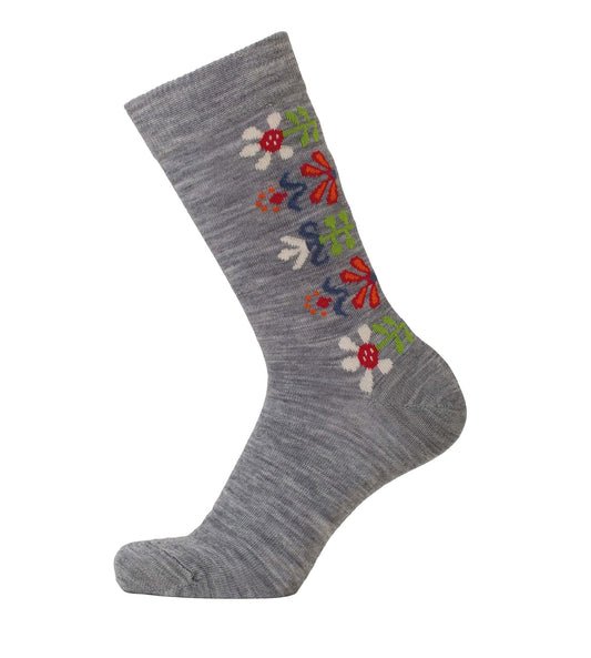 Monica Light Grey - Merino Wool