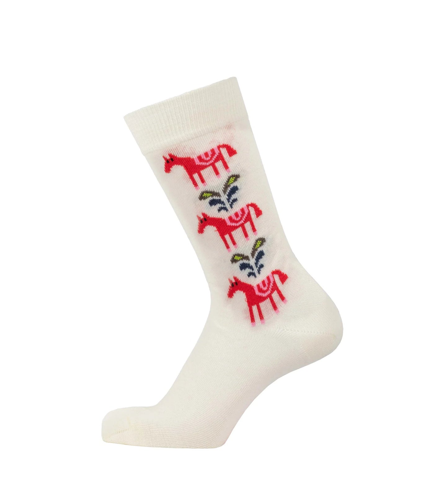 Horse Off White - Merino Wool Socks
