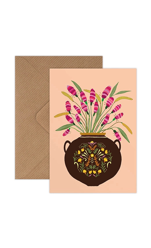 Sanguisorba Greeting Card