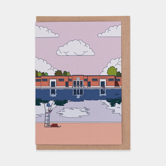 Lido I Greetings Card By Ana Popescu