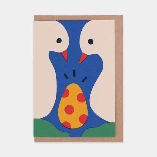Soon To Hatch Greetings Card By Sue Doeksen