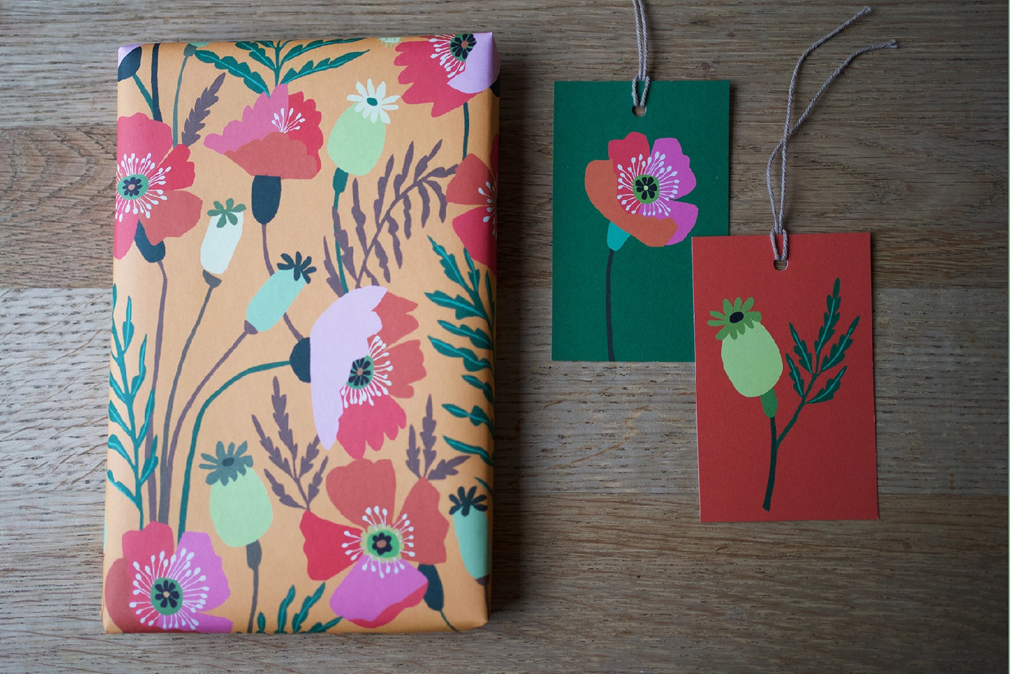 Poppies Gift Wrap