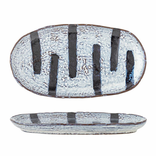Ever Plate | Stoneware | Black