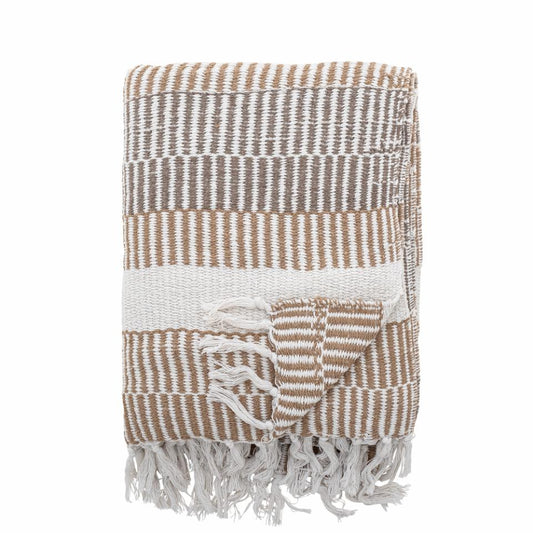 Isnel Throw - Nature Recycled Cotton