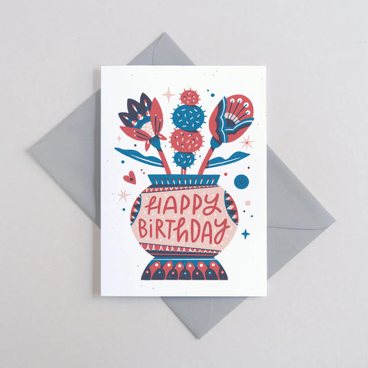 Happy Birthday by Vronik Birthday Card