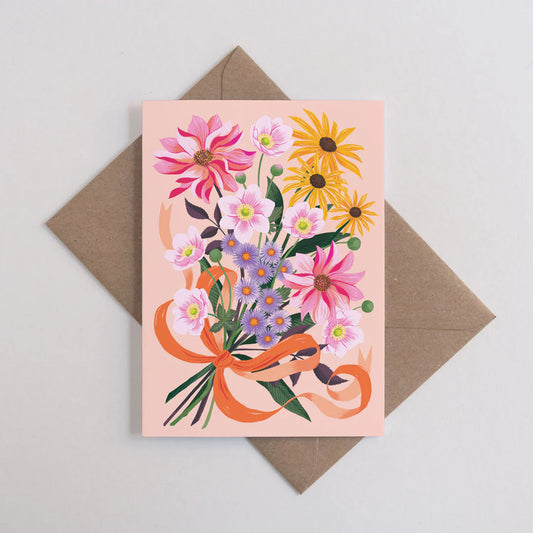 Autumn Bouquet Greeting Card