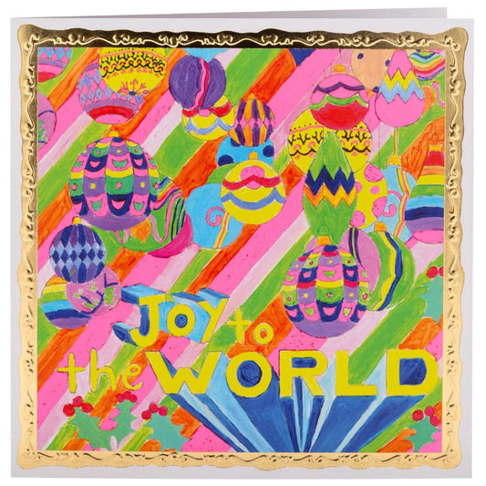 Joy to the World Christmas Card