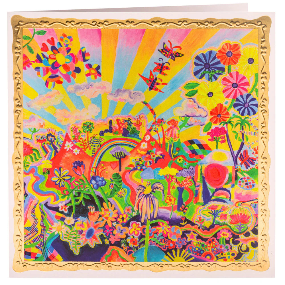 Joy Revolution Greetings Card