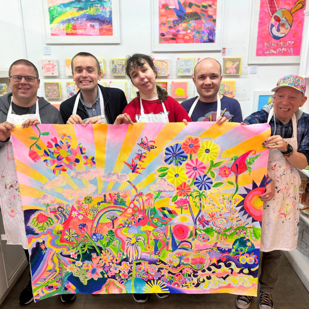 Joy Revolution Greetings Card