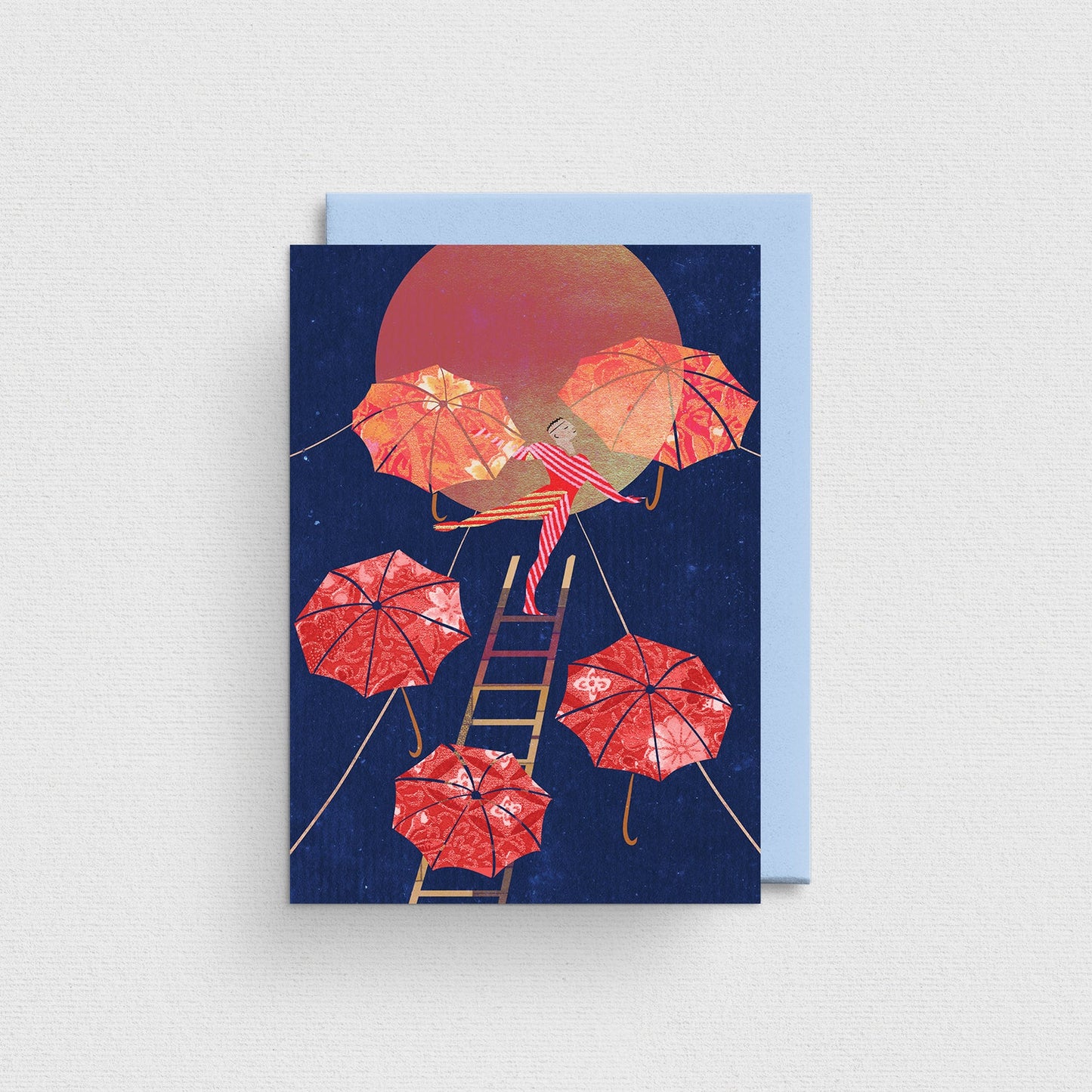 Aerial Equilibrium - Greeting Card