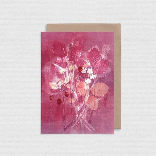 Wild Strawberry - Greeting Card