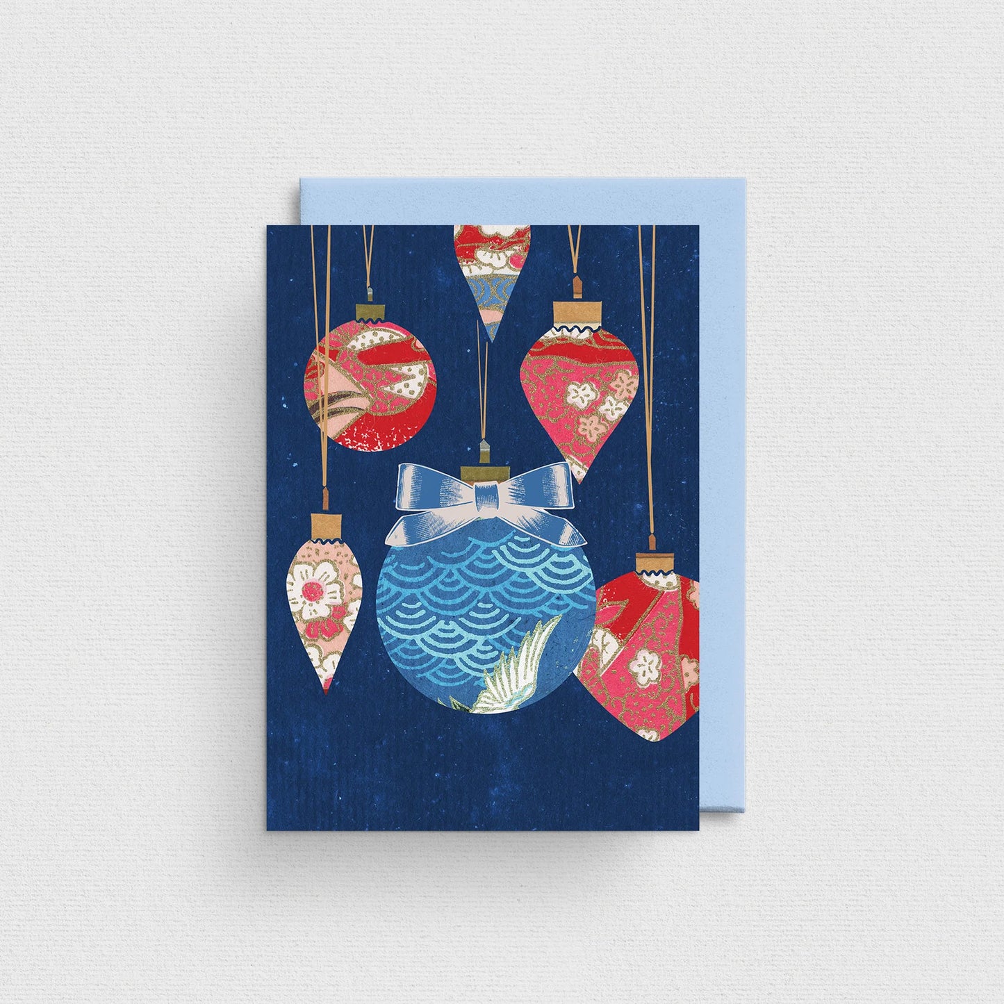 Swinging With The Baubles - Greeting Card