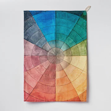 Colour Wheel Tea Towel