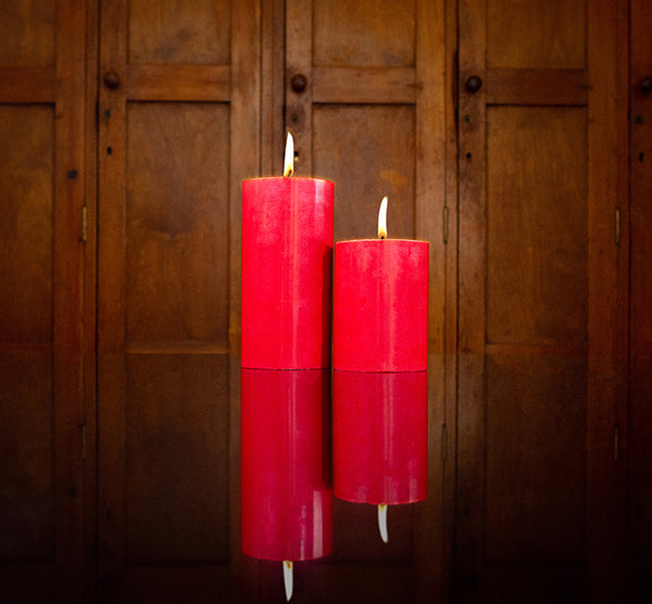 Guardsman Red Pillar Candle (10 cm)