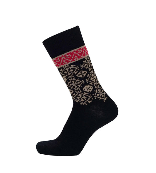 Art Fjallnas Black - Merino Wool Socks