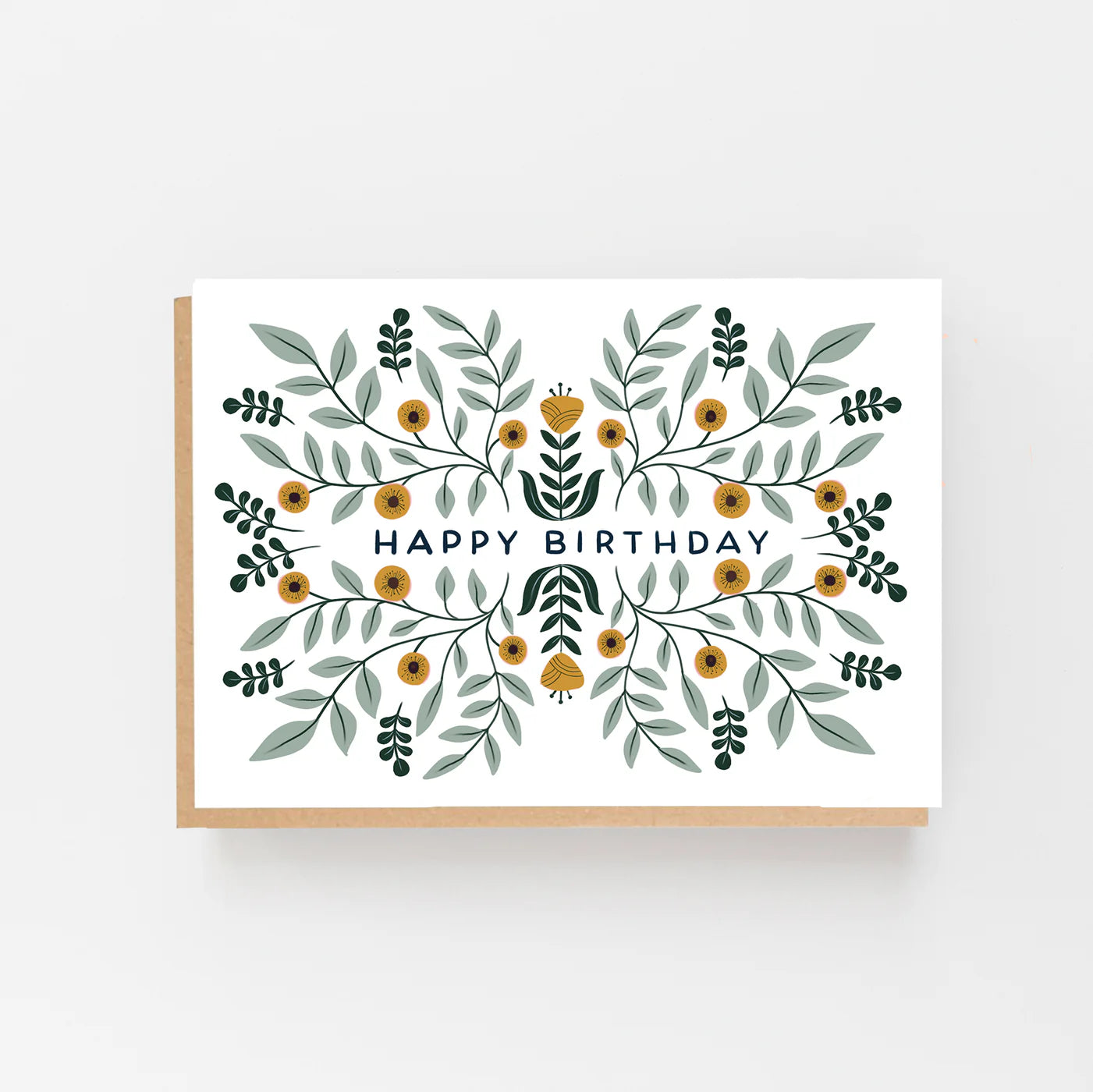 Pattern Happy Birthday Card