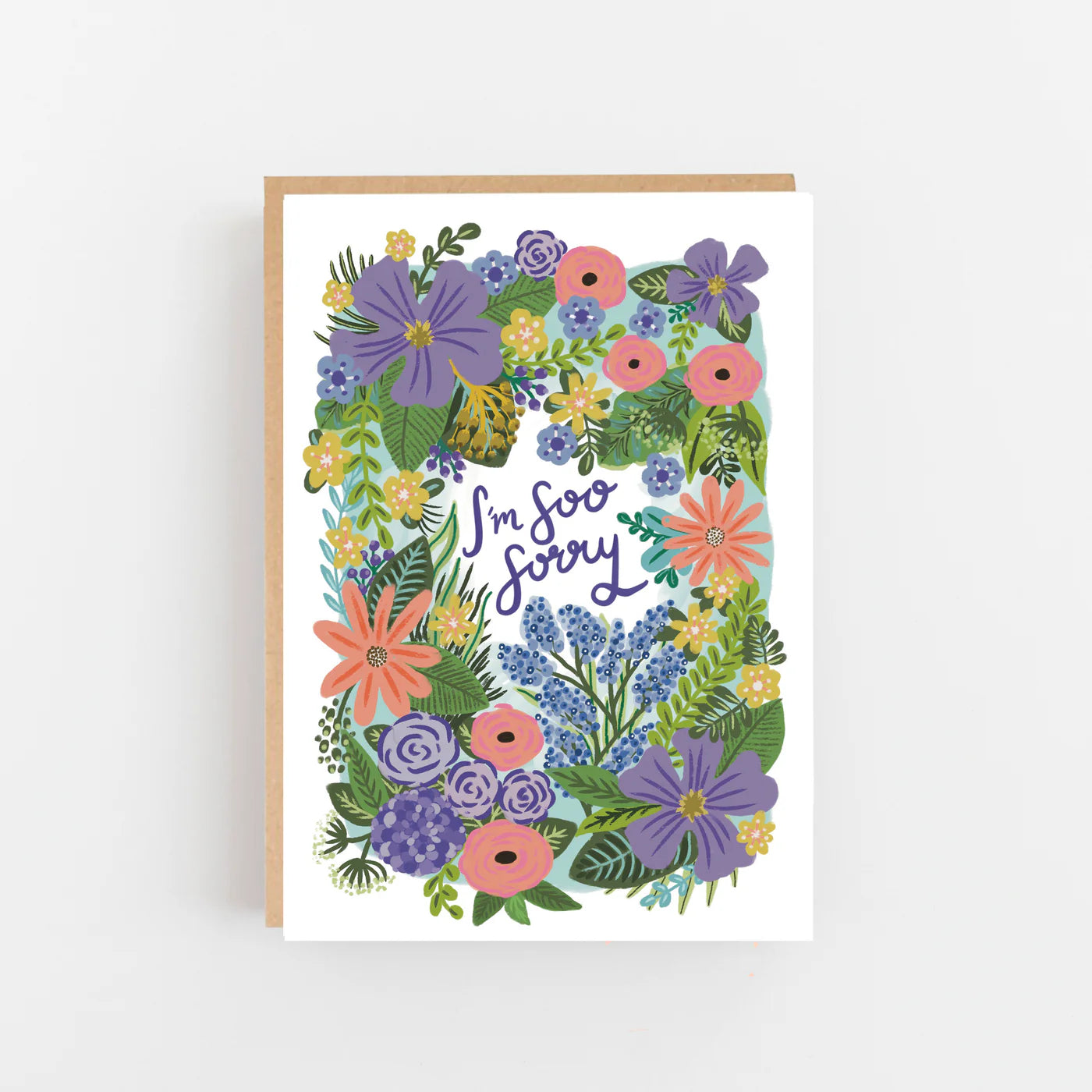 I’m So Sorry Condolences Greetings Card