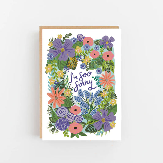I’m So Sorry Condolences Greetings Card