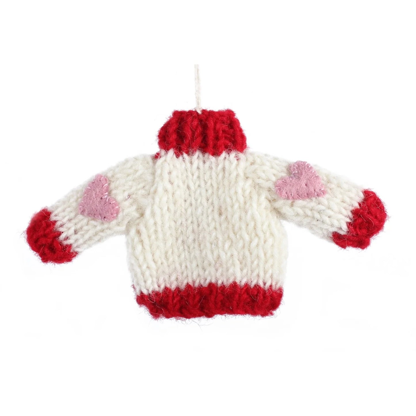 I Love You Knitted Jumper Decoration