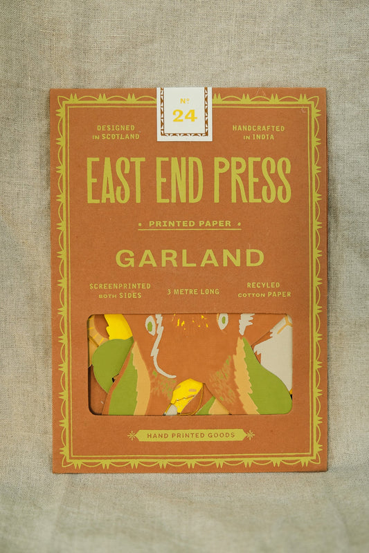 Rabbits Hand Sewn Garland-Recycled