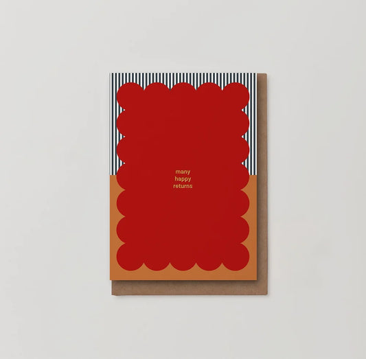 Many Happy Returns Birthday Card