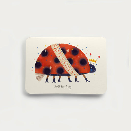 Birthday Ladybird Greetings Card