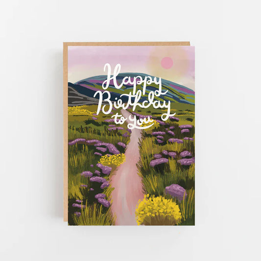 Happy Birthday Heather Greetings Card