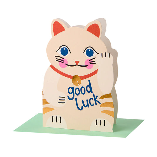 Good Luck Mini Greetings Card