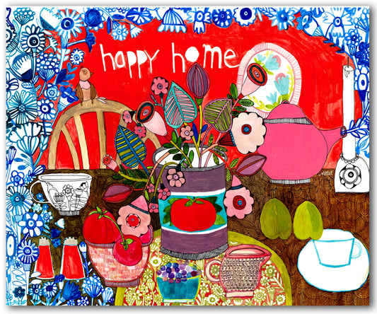 Happy Home Greetings Card