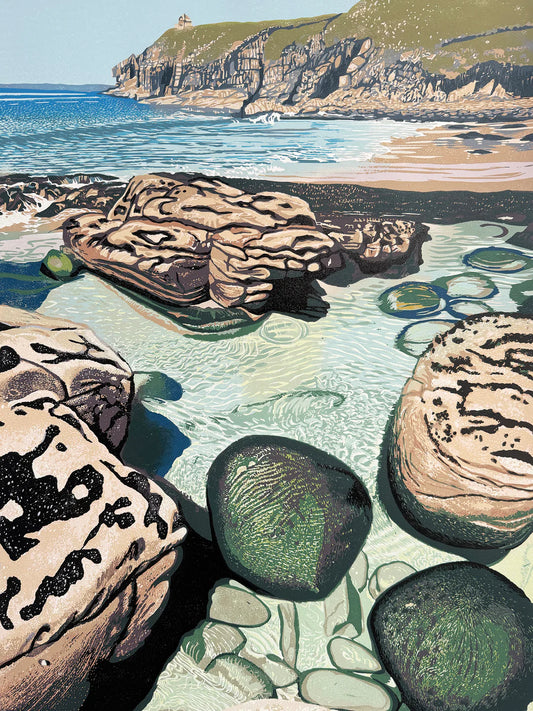 Rinsey Rockpool Greetings Card