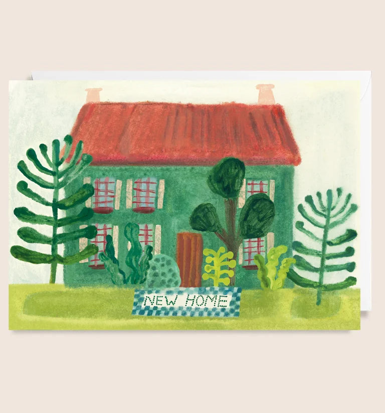 New Home House Greetings Card