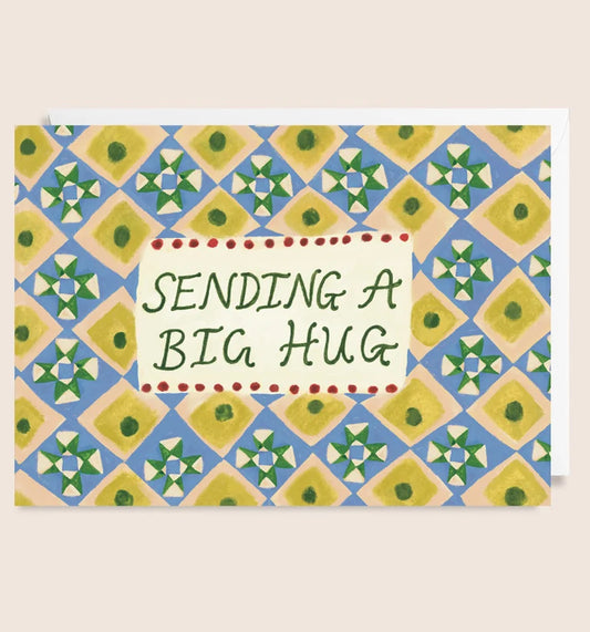 Sending a Big Hug Greetings Card