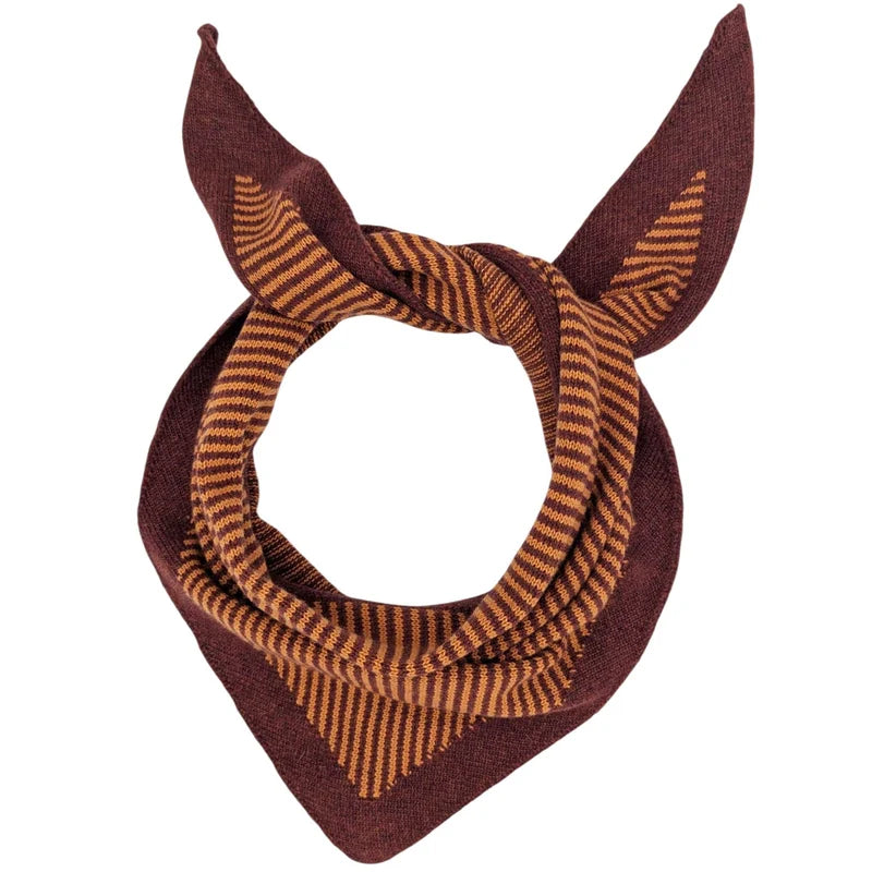 100% Merino Lambswool Triangle Scarf