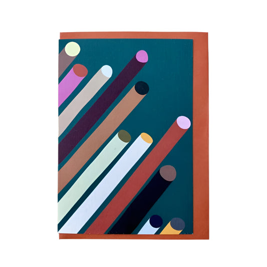 Column Greeting Card