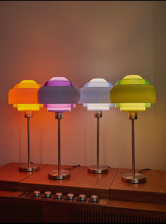 Recycled Atomic Lamp