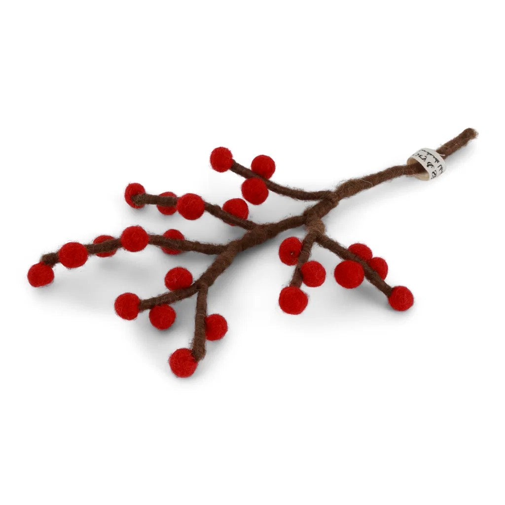 Mini Branch With Red Berries
