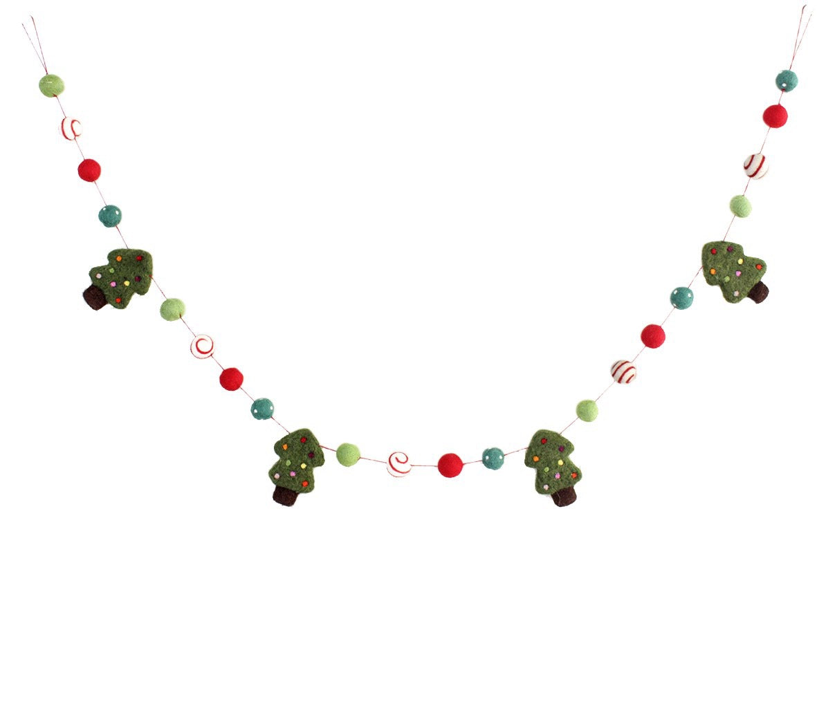 Christmas Tree Garland Hanging Decoration (150cm)