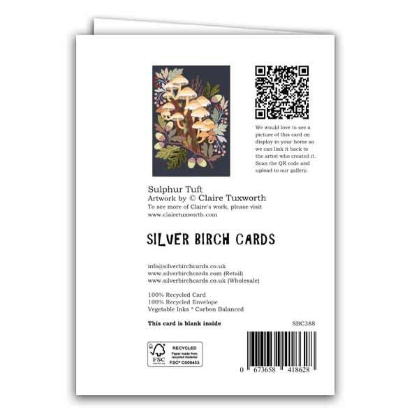 Sulphur Tuft Greeting Card