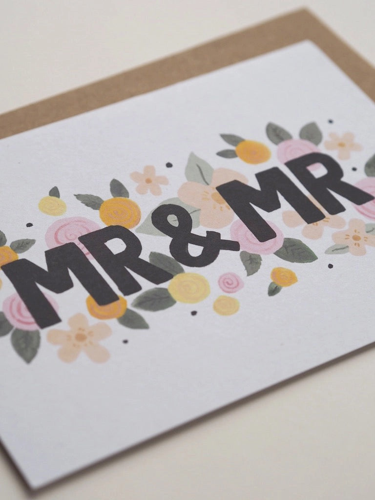 Mr & Mr card