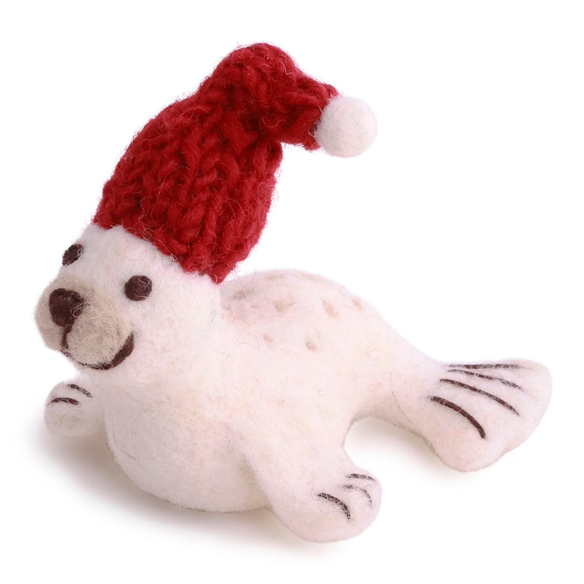 Seal With Red Hat