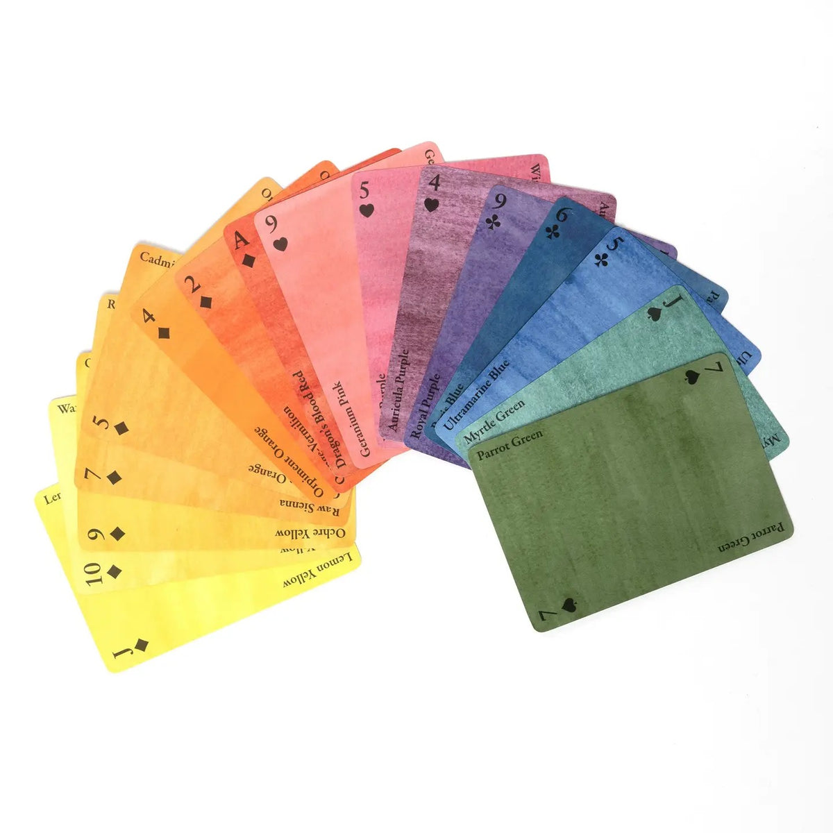 Nomenclature  Single Playing Card Pack