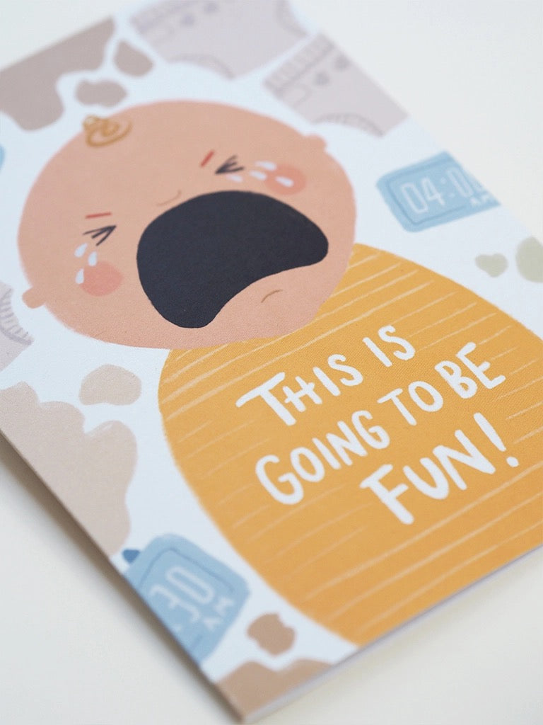 This Is Going To Be Fun Card