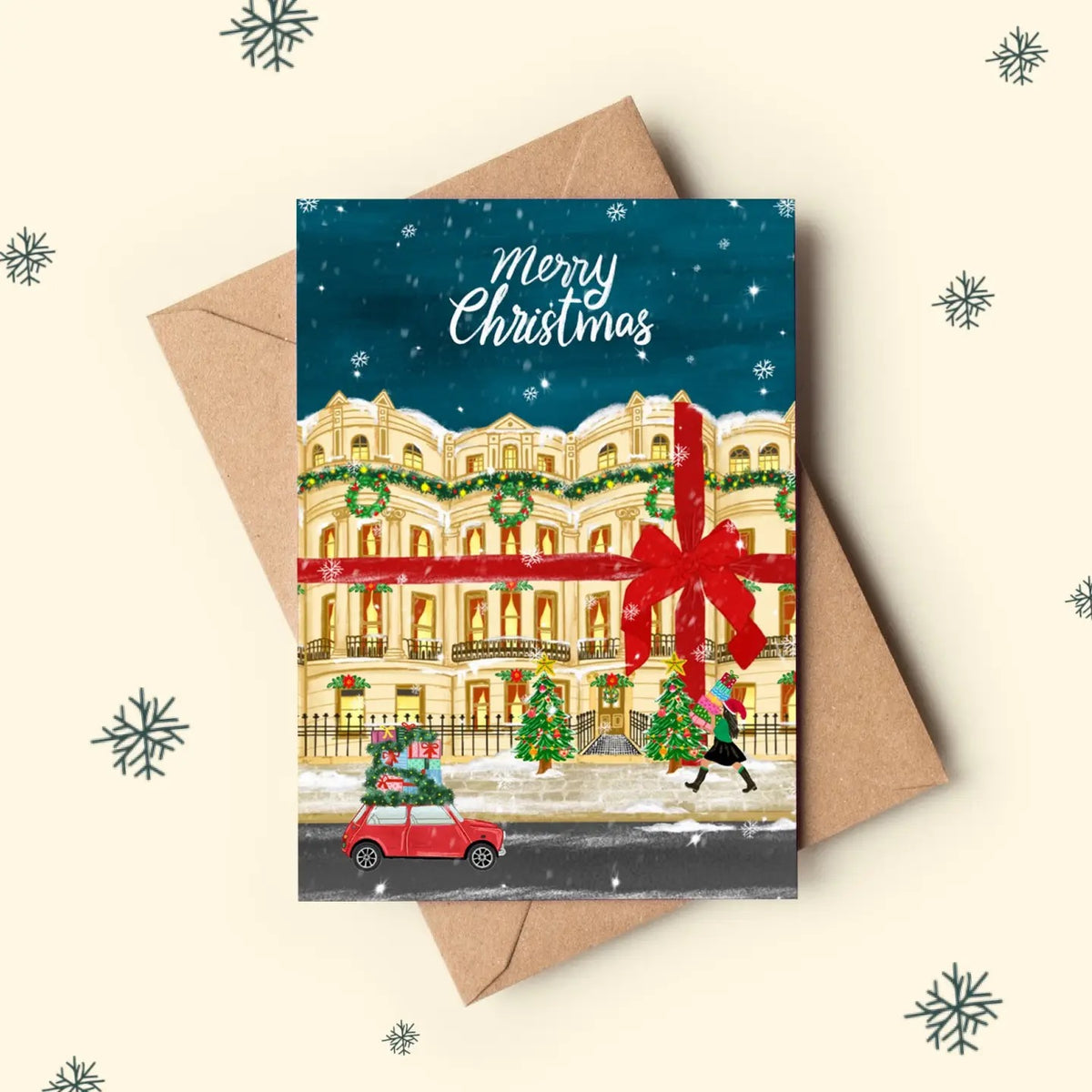 Brunswick Town House Brighton Christmas Card