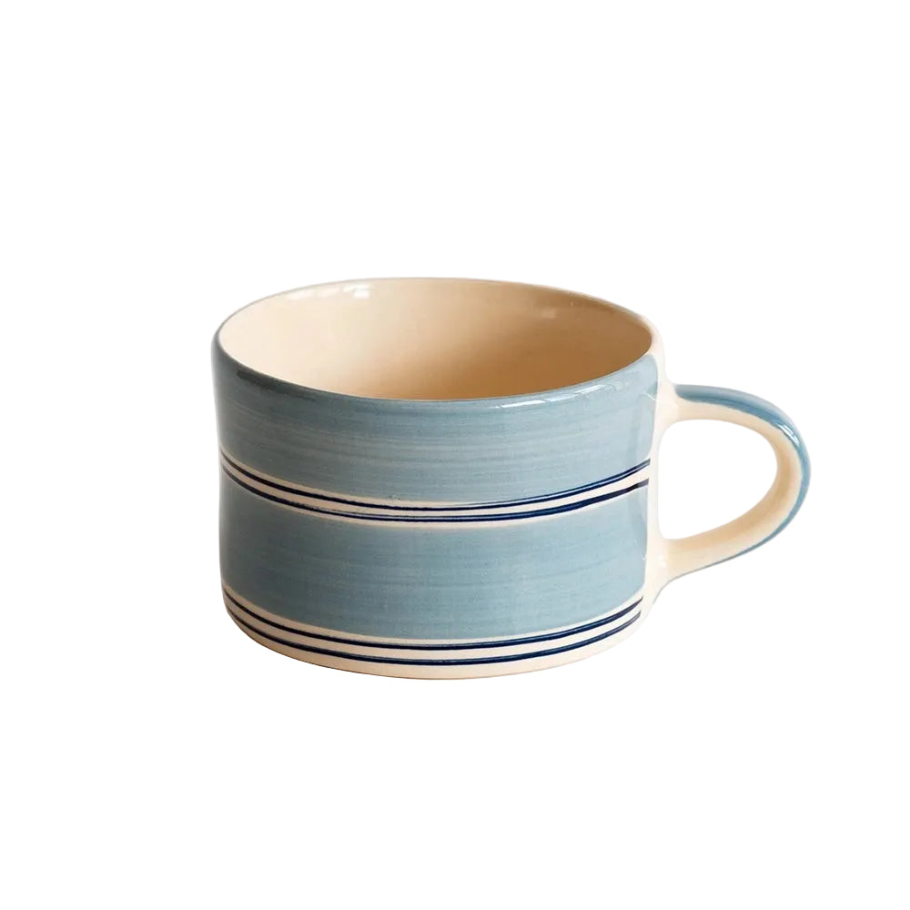 Twin Stripe Mug  in Mint